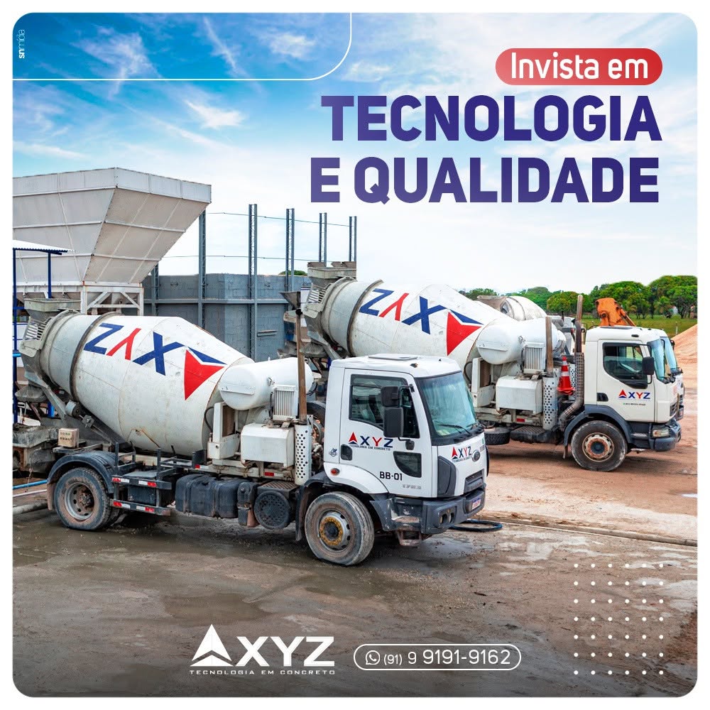 Caminhão betoneira XYZ