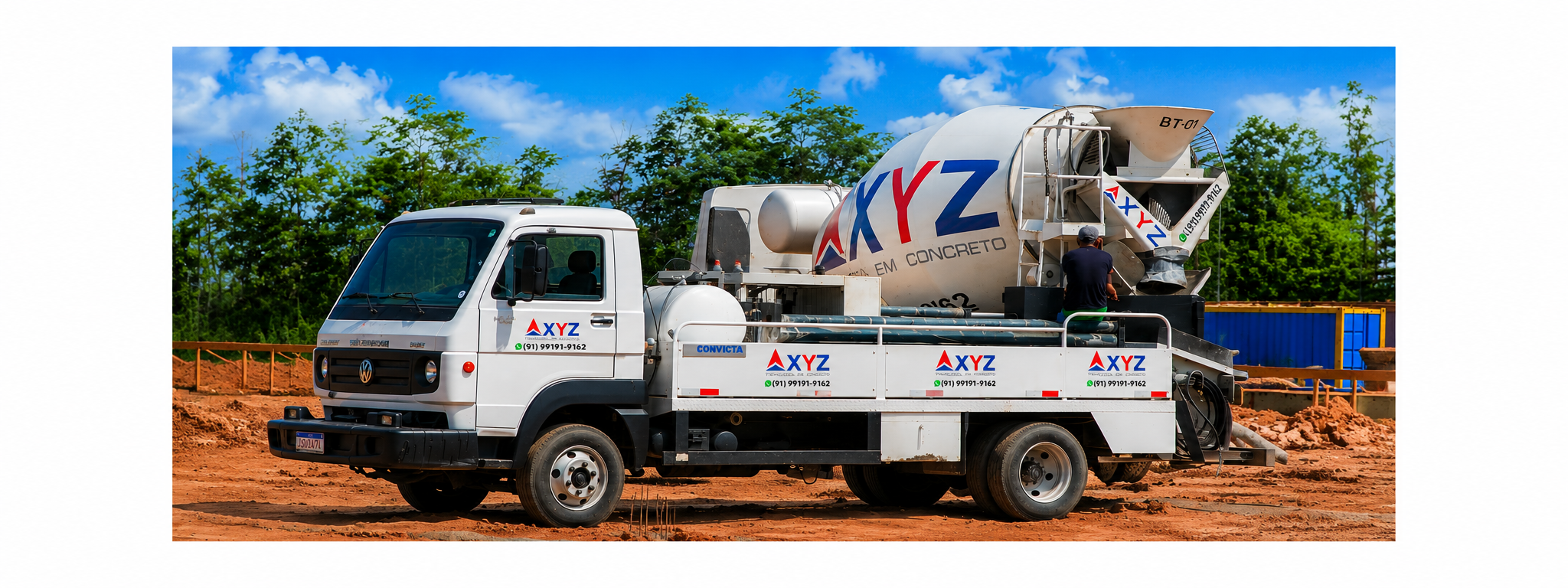 Concreto usinado XYZ
